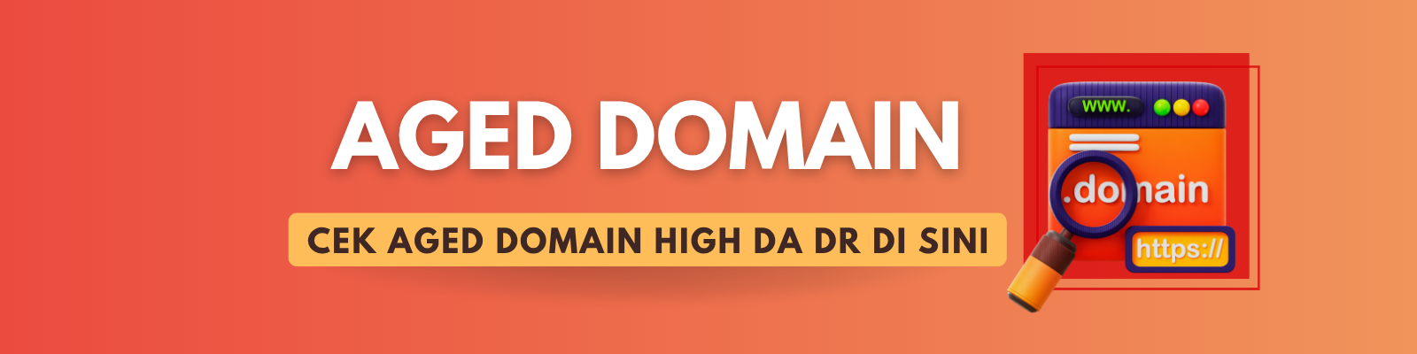 Banner Aged Domain