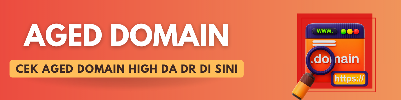 Banner Aged Domain