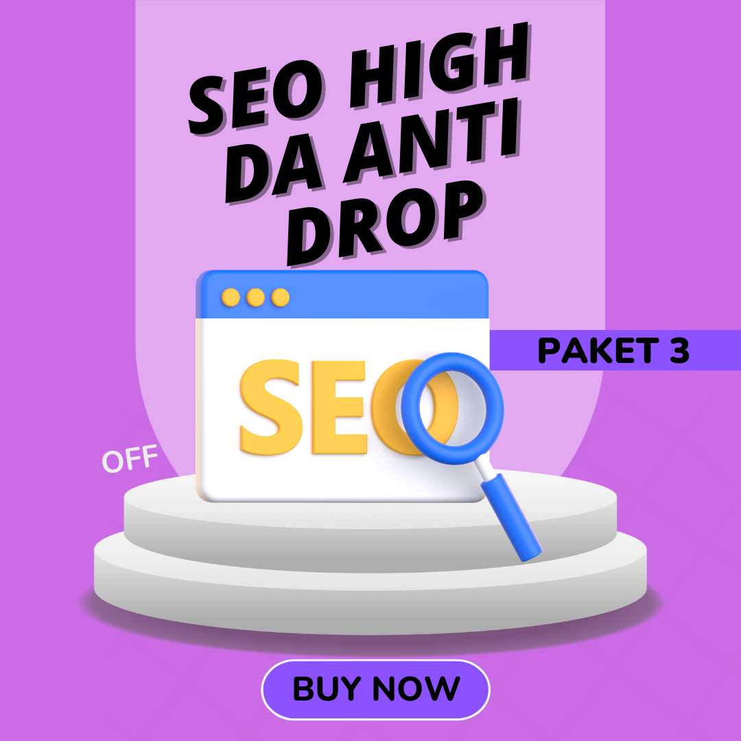 Jasa SEO High DA Anti Drop, Siap Lawan Phising! - Paket 3